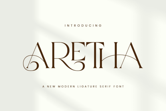 Aretha: The Modern Serif Font for High-Impact Campaigns