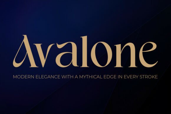 Avalone: A Mythical Serif Font for Bold Branding