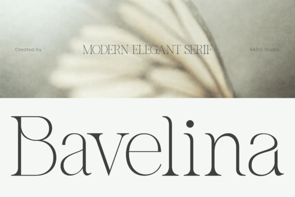 Bavelina: A Modern Serif Font for Elegant Branding