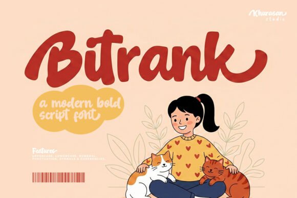 Bitrank: The Script Handwritten Font for Branding