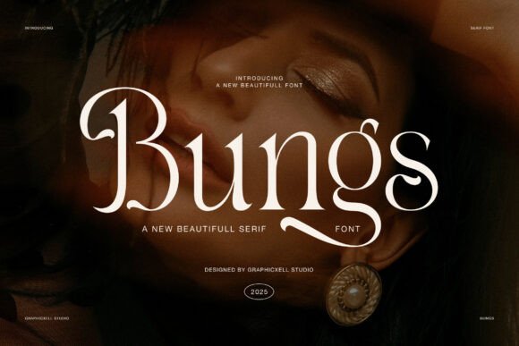 Bungs: A Serif Typeface for Editorial Elegance