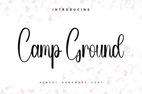 Camp Ground: A Handwritten Typeface for Cozy Campaigns