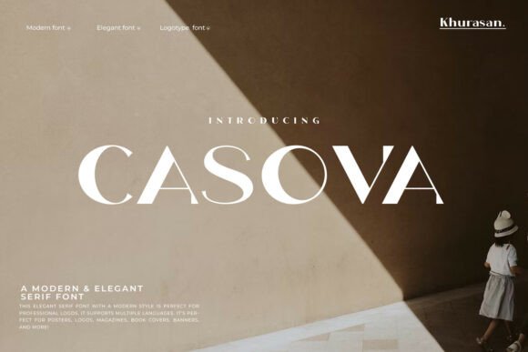 Casova: The Serif Font That Elevates Brand Identity