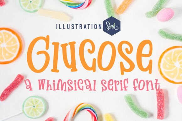 Glucose Family: A Quirky Display Typeface for Editors