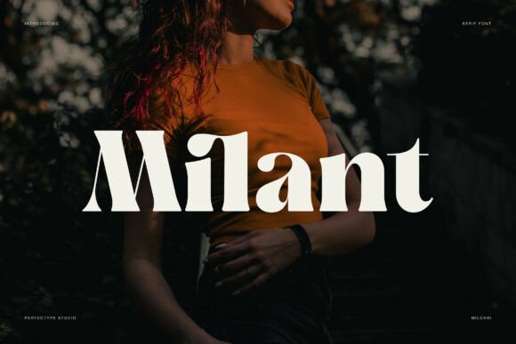 Milant: A Modern Serif Font for Confident Branding