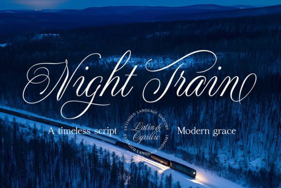 Night Train Typeface Review for Designers
