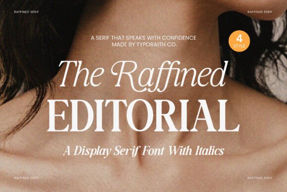 Raffined Serif: The Elegant Font for Premium Branding