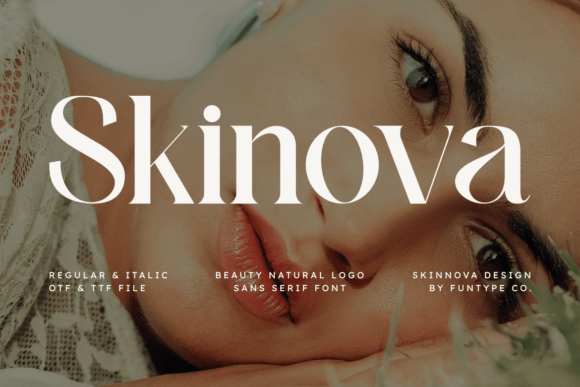 Skinova Font: Modern Elegance for Brand Design