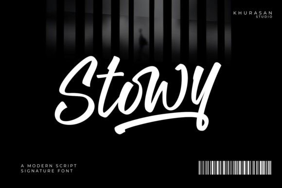 Stowy: A Natural Script Handwritten Font for Branding