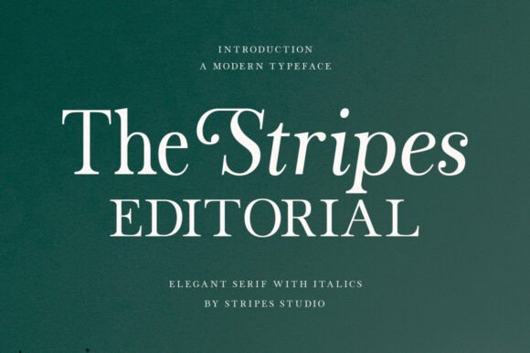 The Stripes Editorial Typeface Review