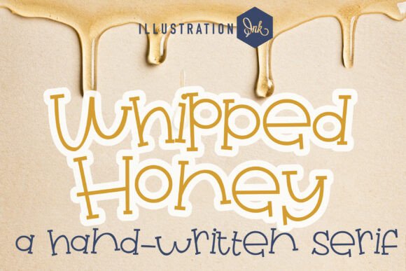 Whipped Honey Family Typeface for Makers